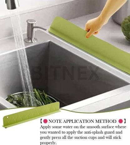 No More Messy Counters! Silicone Splash Guards - FLAT 50% OFF + FREE Delivery + Cash on Delivery + Buy 1 Get 1 Free