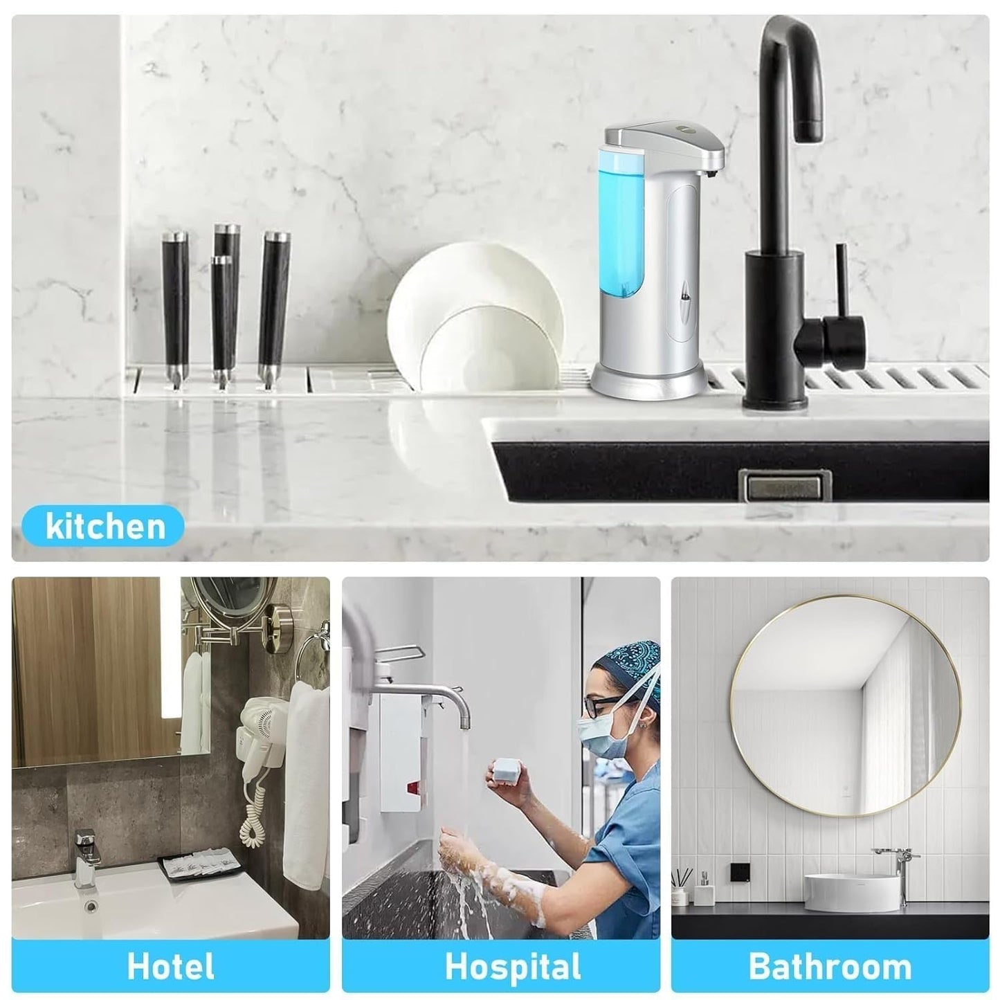 Touchless Luxe Fountain